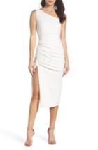 Women's Katie May One-shoulder Crepe Dress - Ivory