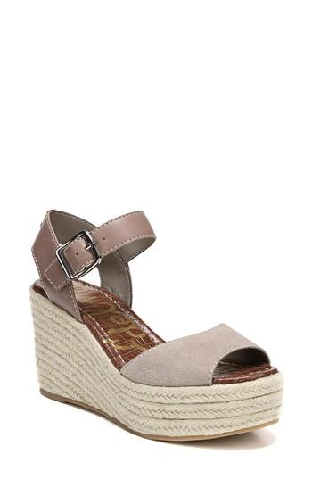 Women's Sam Edelman Dimitree Wedge M - Grey