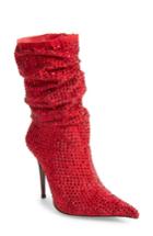 Women's Jeffrey Campbell Cry4u Bootie M - Red