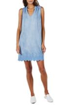 Women's Michael Stars Strappy Back Chambray Shift Dress - Blue