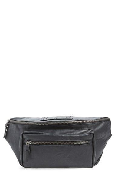 Men's Topman Faux Leather Belt