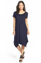 Women's Eileen Fisher Hemp & Organic Cotton Handkerchief Dress