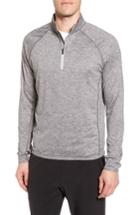 Men's Peter Millar Sydney Performance Half Zip Pullover - Grey