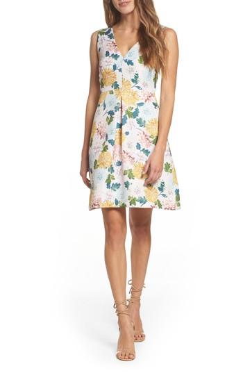 Women's Sam Edelman Jacquard A-line Dress - Pink