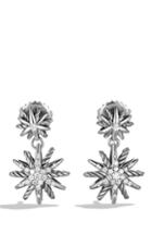 Women's David Yurman 'starburst' Double-drop Earrings With Diamonds