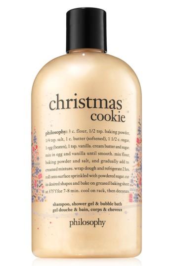 Philosophy Christmas Cookie Shampoo, Shower Gel & Bubble Bath