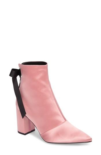 Women's Robert Clergerie Karlis Pointy Toe Bootie .5us / 36eu - Pink