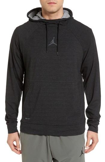 Men's Nike Jordan Sportswear 23 Tech Sphere Hoodie - Black