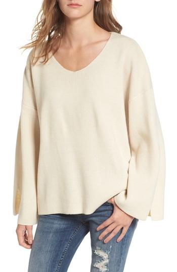 Women's Moon River V-neck Sweater