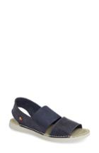 Women's Softinos By Fly London Tai Sandal .5-6us / 36eu - Blue