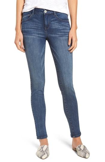 Women's Wit & Wisdom Ab-solution Ankle Skinny Jeans - Blue