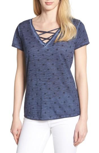Women's Billy T Star Tee - Blue