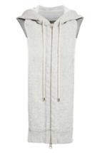Women's Veronica Beard Hoodie Dickey, Size - Grey