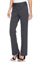 Women's Cece Mini Windowpane Plaid Pants - Blue