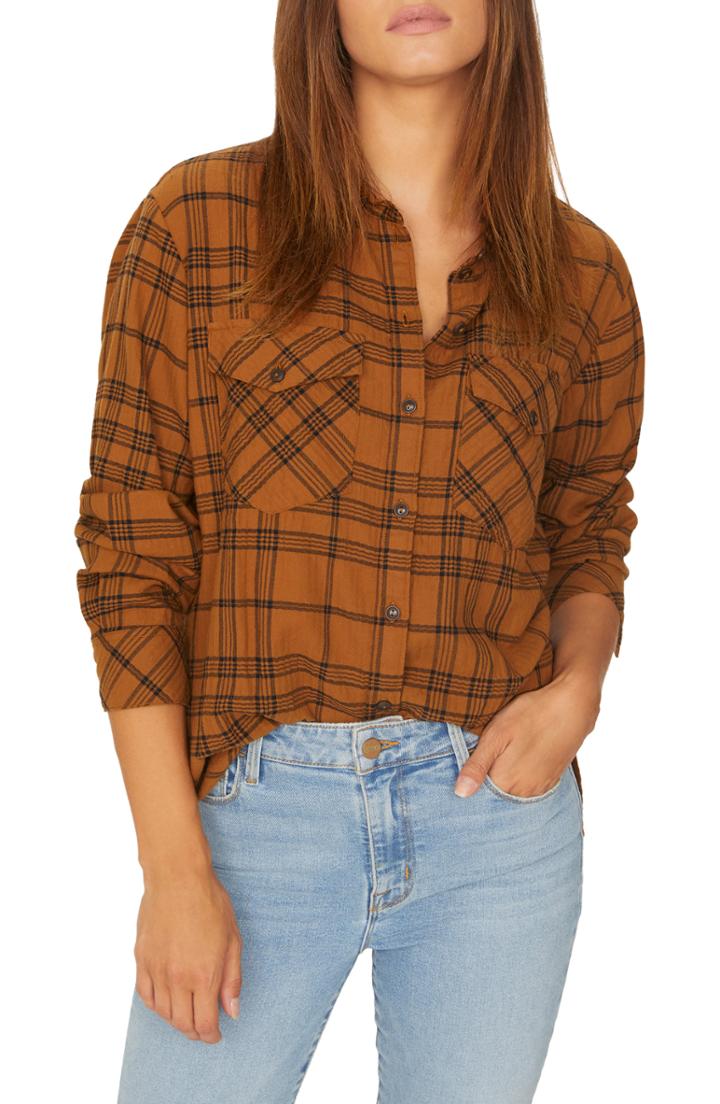 Women's Sanctuary Boyfriend For Life Plaid Shirt