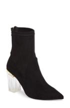 Women's Cecelia New York Emmie Sock Bootie M - Black