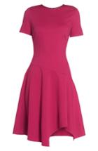 Women's Eliza J Drop Waist Fit & Flare Dress (similar To 14w) - Pink