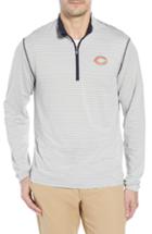 Men's Cutter & Buck Chicago Bears - Meridian Half Zip Pullover, Size - Blue