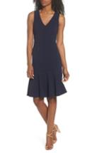 Women's Vince Camuto Ruffle Hem Body-con Dress - Blue