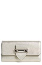 Women's Vince Camuto Bitty Leather Wallet - Metallic