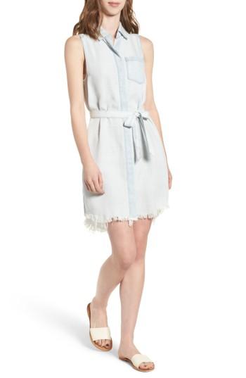 Women's Dl1961 Crosby & Broome Chambray Shirtdress - Blue