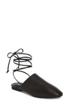 Women's Treasure & Bond Deven Ankle Wrap Mule M - Black