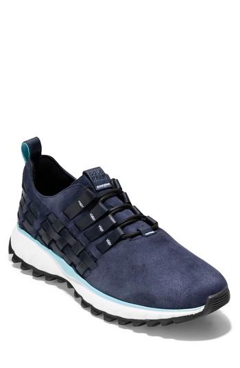 Men's Cole Haan Grandexplore All Terrain Woven Sneaker M - Blue
