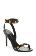 Women's Versace Tribute Medusa Ankle Strap Sandal Us / 36eu - Black