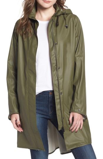 Women's Ilse Jacobsen Rain Slicker - Green