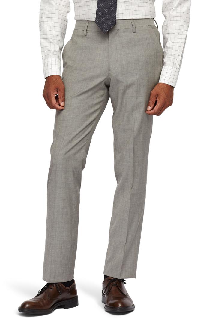 Men's Bonobos Jetsetter Slim Fit Stretch Suit Pants - Brown