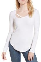 Women's N:philanthropy Bandit Distressed Long Sleeve Tee