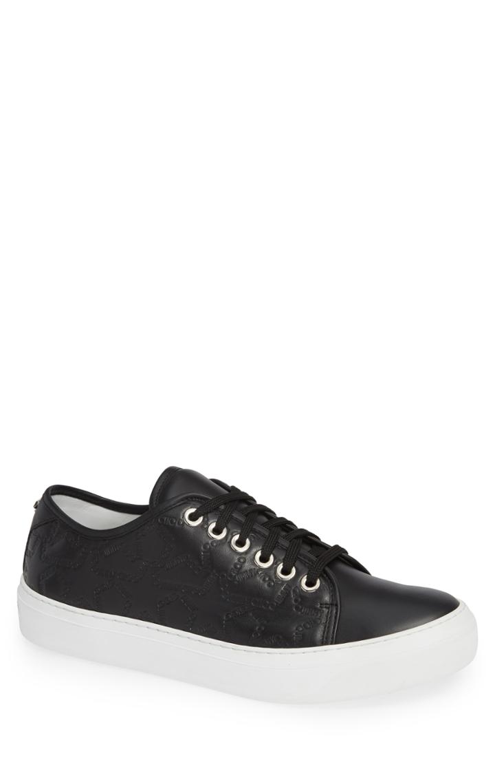 Men's Jimmy Choo Aiden Sneaker Us / 39eu - Black