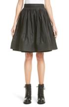 Women's Moncler Gonna Cotton A-line Skirt Us / 38 It - Black