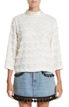 Women's Marc Jacobs Scalloped Fringe Top - Ivory