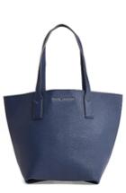 Marc Jacobs 'wingman' Leather Shopping Tote - Blue