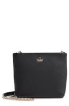 Kate Spade New York Jackson Street - Ellery Leather Crossbody Bag - Black