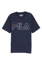 Men's Fila Logo T-shirt - Blue