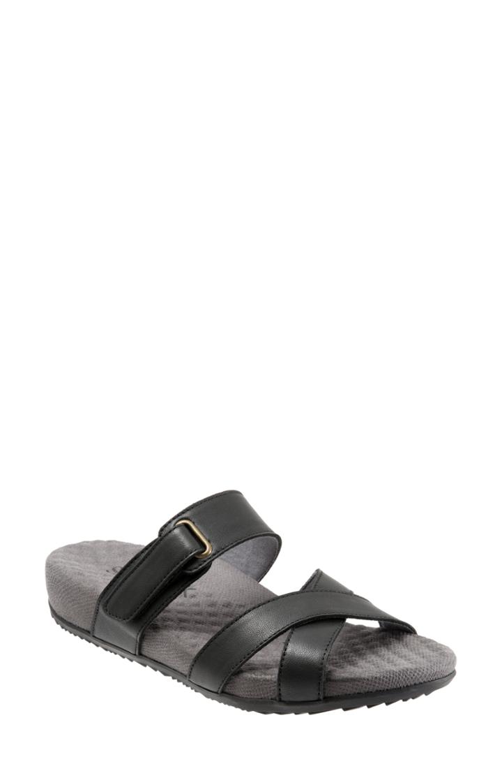 Women's Softwalk Brimley Sandal .5 M - Black