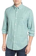 Men's Vineyard Vines Eagle Hill Classic Fit Check Sport Shirt - Green
