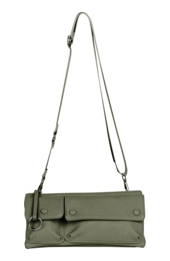 Urban Originals Art Of Happiness Vegan Leather Crossbody Bag - Green