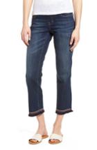 Women's Jag Jeans Peri Embroidery Fringe Jeans - Blue