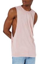 Men's Topman Extreme Cut Tank, Size - Pink