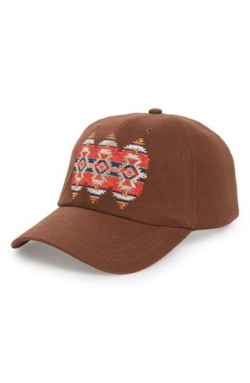 Men's Pendleton Embroidered Ball Cap - Brown