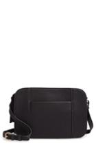 Sole Society March Faux Leather Crossbody Bag - Black