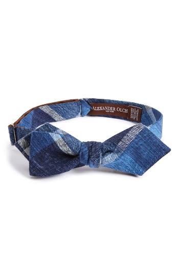 Men's Alexander Olch Plaid Bow Tie