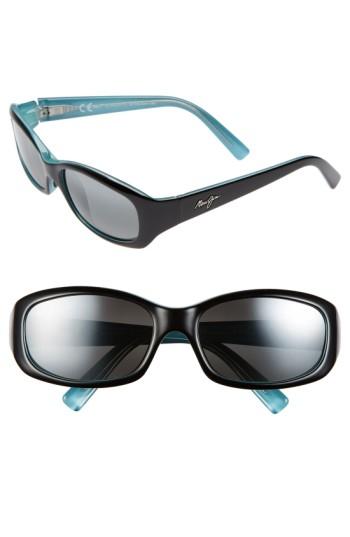 Women's Maui Jim Punchbowl 54mm Polarizedplus2 Rectangular Sunglasses -