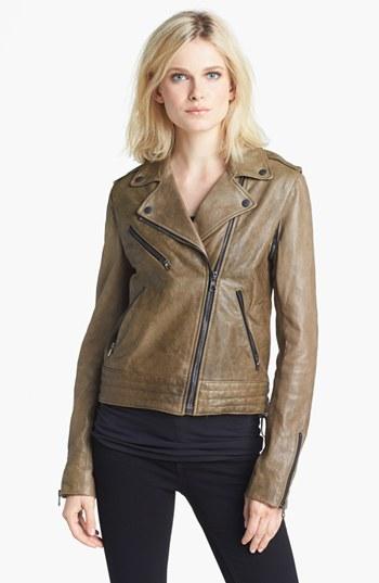 Rag & Bone 'bowery' Leather Moto Jacket