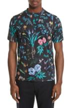 Men's Ps Paul Smith Print T-shirt - Black
