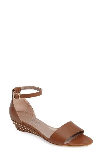 Women's Agl Studded Demi Wedge Sandal .5us / 34.5eu - Brown