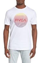 Men's Rvca Motors Lined Graphic T-shirt - White